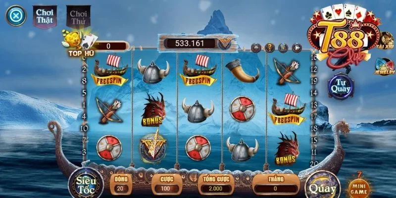 cac game choi tai cong cuoc t88club so huu giao dien cuc an tuong