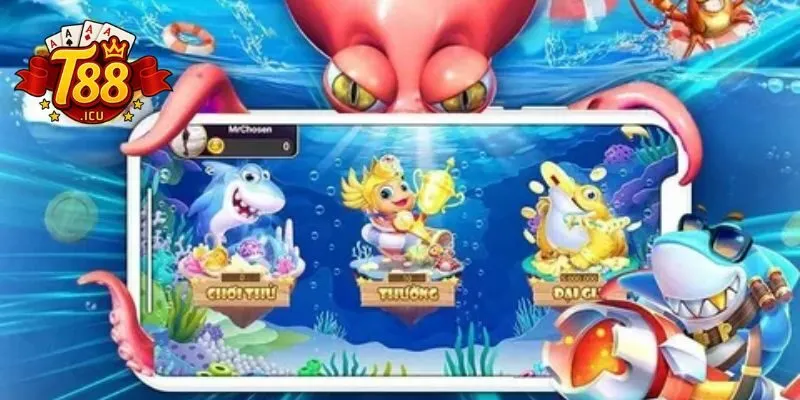 Khám phá siêu phẩm bắn cá jackpot hấp dẫn tại website T88 1 Giới thiệu về trò chơi bắn cá jackpot