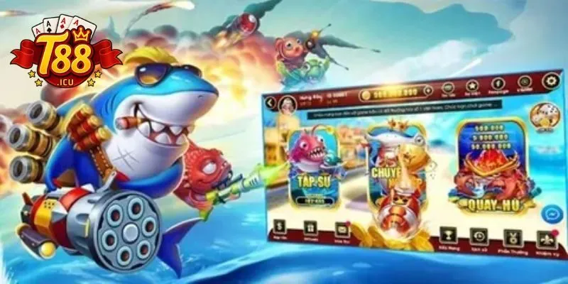 Bắn cá thần tài - Siêu phẩm làm nên tên tuổi cổng game T88 2 Luật chơi bắn cá thần tài chi tiết